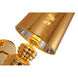 Canada 1 Light 7 inch Polished Gold Wall Sconce Wall Light