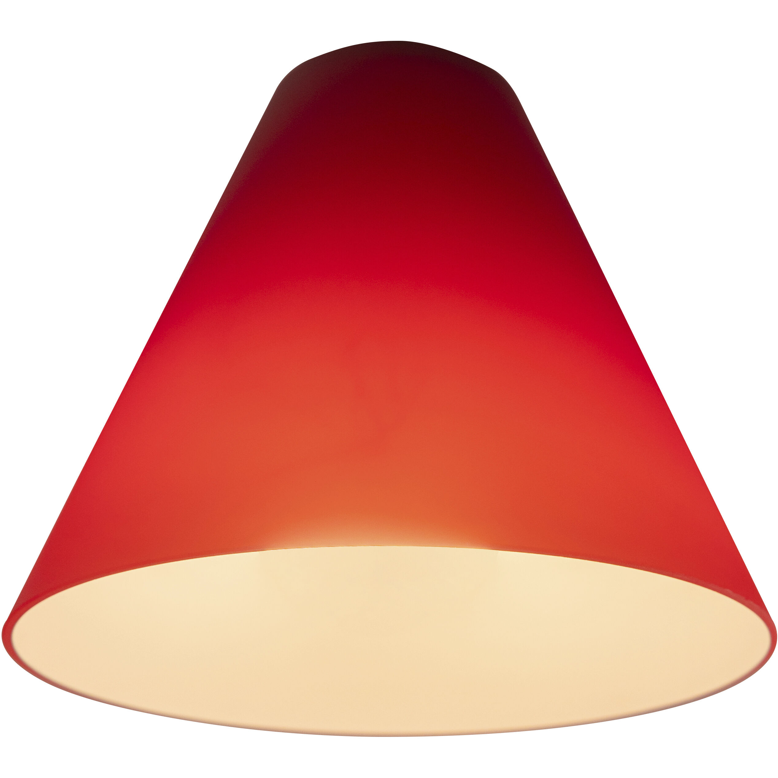 Inari 7 inch Pendant Ceiling Light in Red