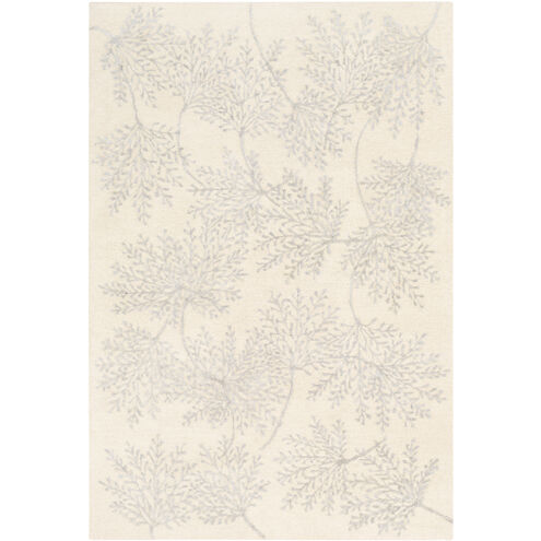 Starlit 108 X 72 inch Ivory/Light Slate Handmade Rug in 6 x 9