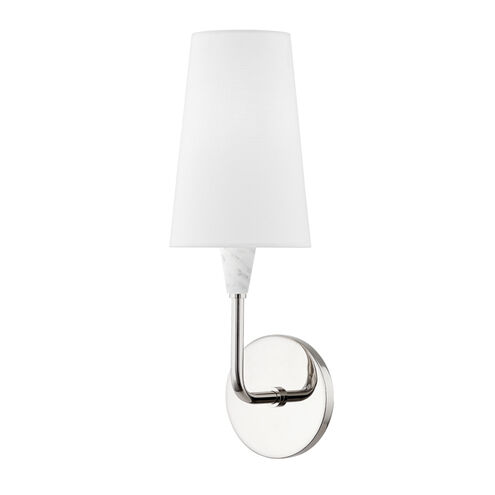 Janice 1 Light 5 inch Polished Nickel Wall Sconce Wall Light