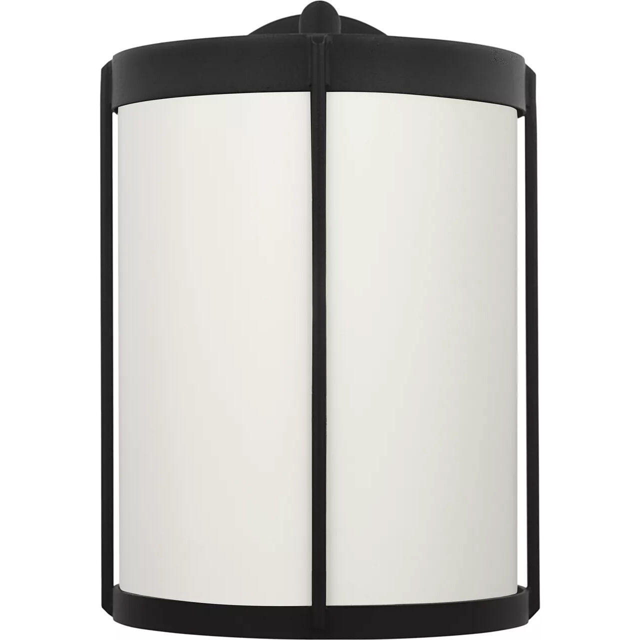 Luning 1 Light Textured Black Outdoor Wall Lantern in Standard