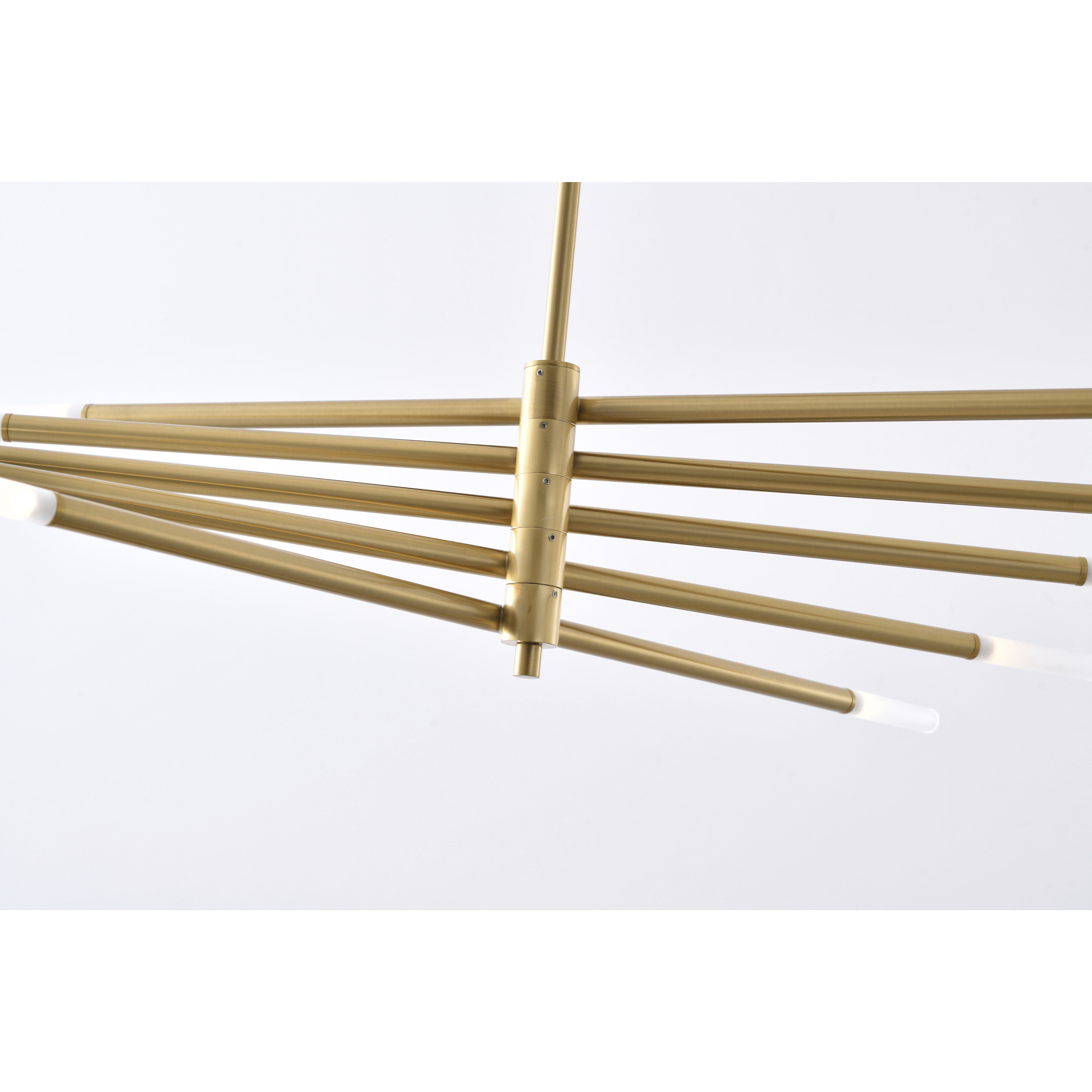 Canada LED 30 inch Gold Chandelier Ceiling Light