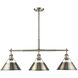 Yep Orwell Island Light Ceiling Light in Aged Brass