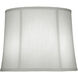 Ellie Off White 15 inch Lampshade, Empire