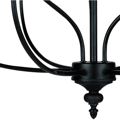 Hartford 9 Light 29 inch Oil Rubbed Bronze Chandelier Ceiling Light
