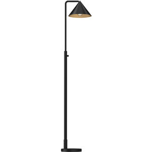Remy 58.63 inch 60.00 watt Matte Black Floor Lamp Portable Light