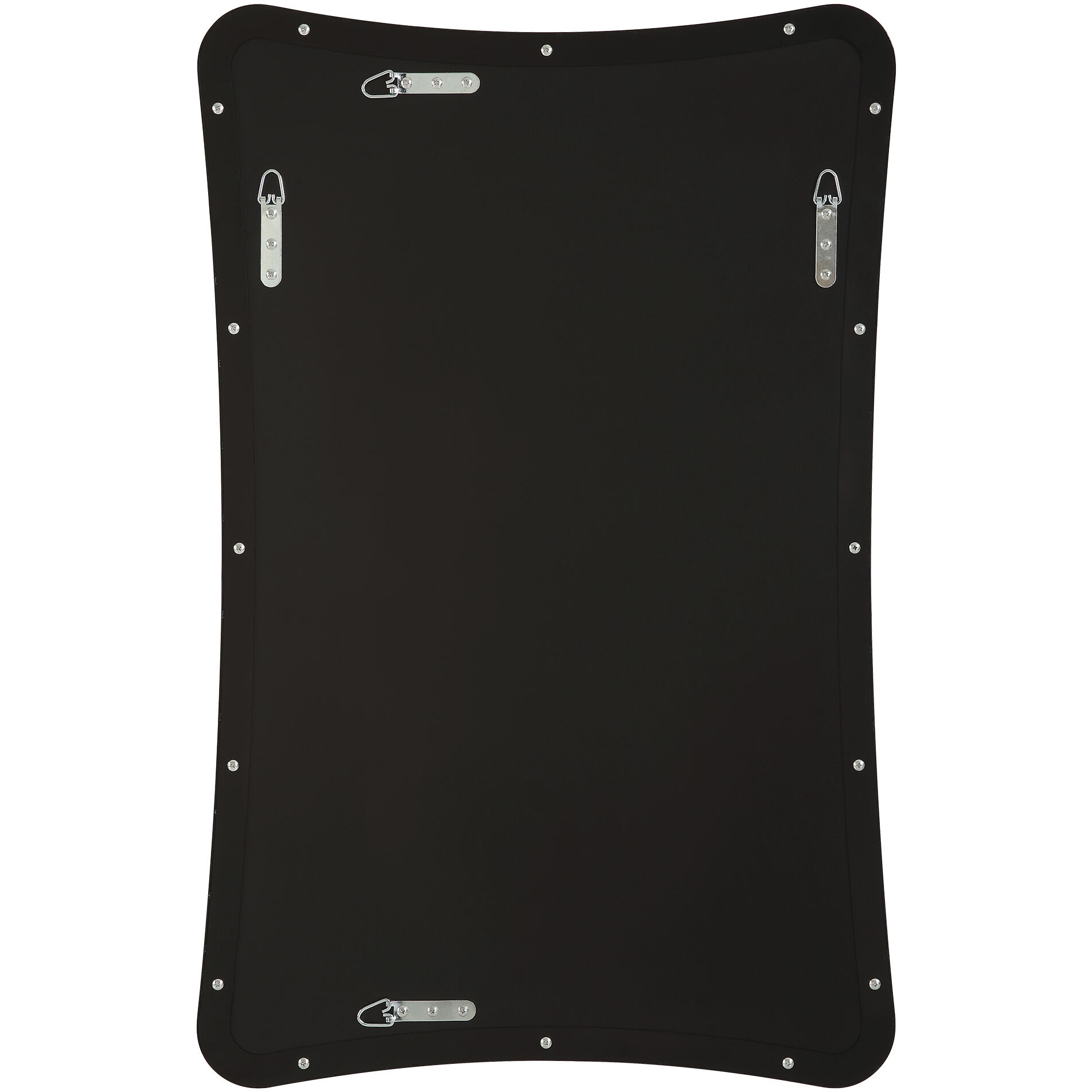 Loudon 34 X 22 inch Satin Black Vanity Mirror