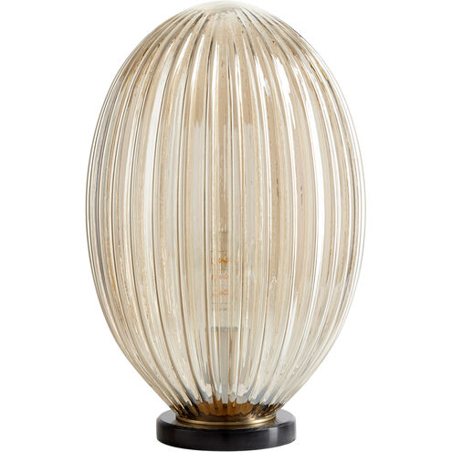 Maxima 19 inch 60.00 watt Aged Brass Table Lamp Portable Light