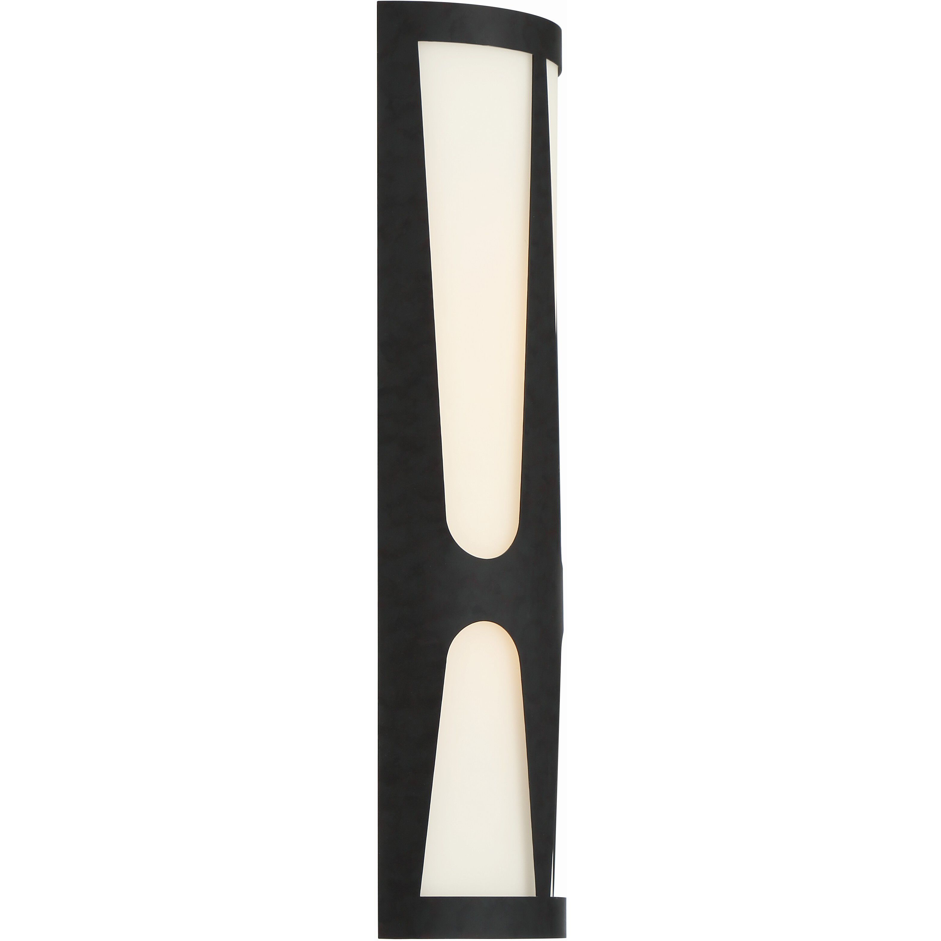 Royston Bath Sconce Wall Light in Black