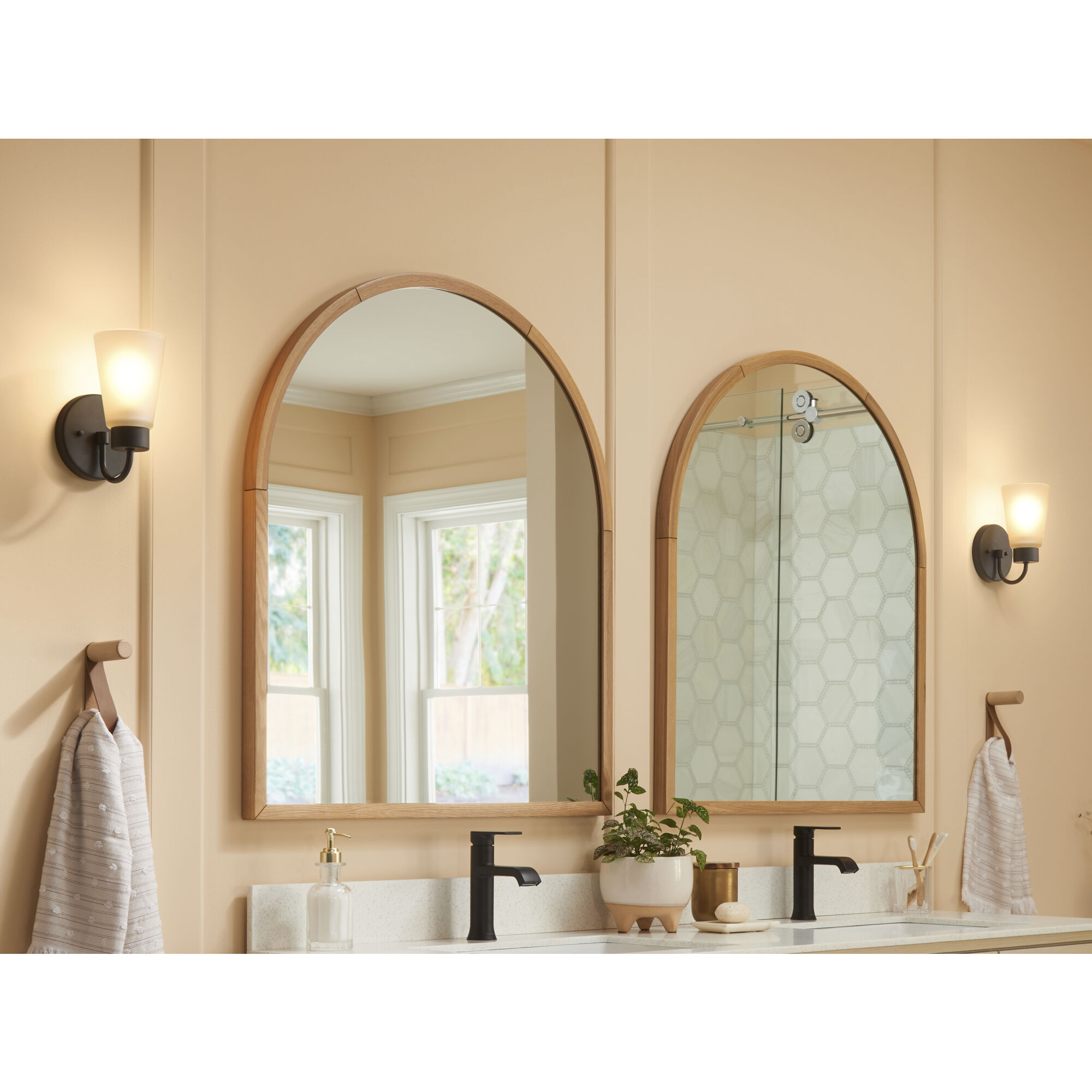 Erma 1 Light 5 inch Black Wall Sconce Wall Light