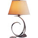 Fullered Impressions 29 inch 150 watt Vintage Platinum Table Lamp Portable Light in Flax, Large