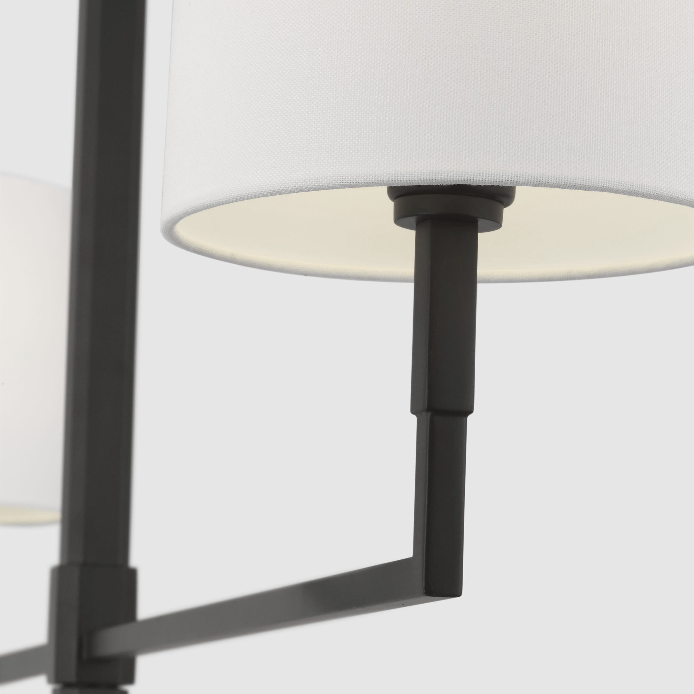 TOB by Thomas O'Brien Danica 2 Light 50 inch Aged Iron Linear Chandelier Ceiling Light