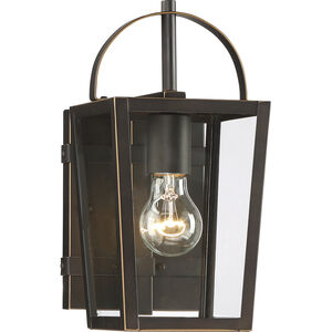 Rangeline 1 Light 11 inch Oil Rubbed Bronze/Gold Outdoor Wall Light, Great Outdoors
