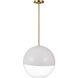 Sean Lavin Torian 1 Light 14 inch Burnished Brass Pendant Ceiling Light