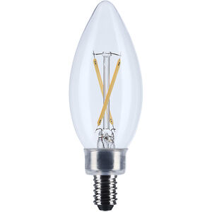 Lumos LED E12 Candelabra 3 watt 3000K LED Filament