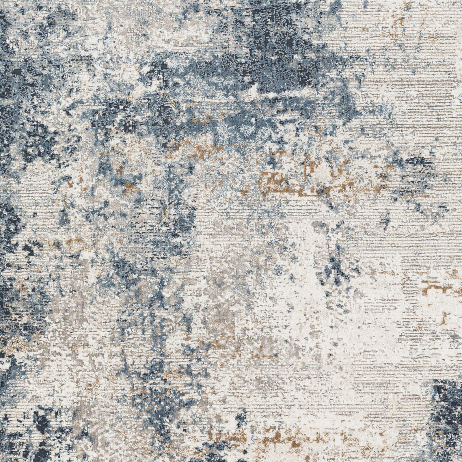 Allegro 120 X 94 inch Light Grey Rug, Rectangle