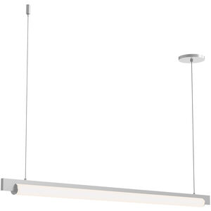 Keel LED 44 inch Bright Satin Aluminum Pendant Ceiling Light