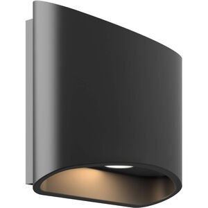 Harlow LED 6.75 inch Black ADA Sconce Wall Light, Up/Down