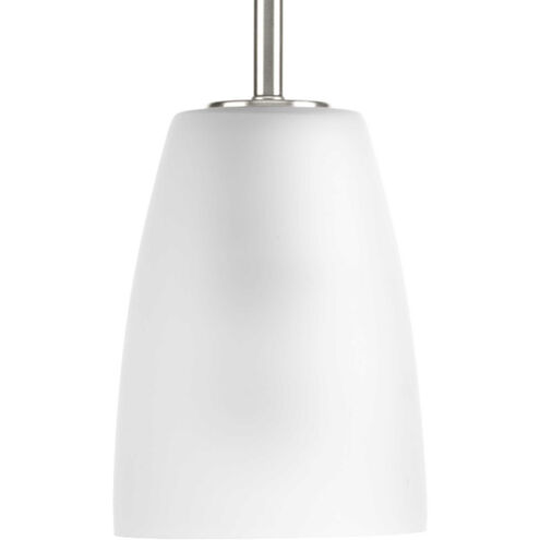 Leap 1 Light 5 inch Brushed Nickel Mini-Pendant Ceiling Light