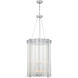 Regis 12 Light 23.63 inch Polished Nickel Foyer Chandelier Ceiling Light