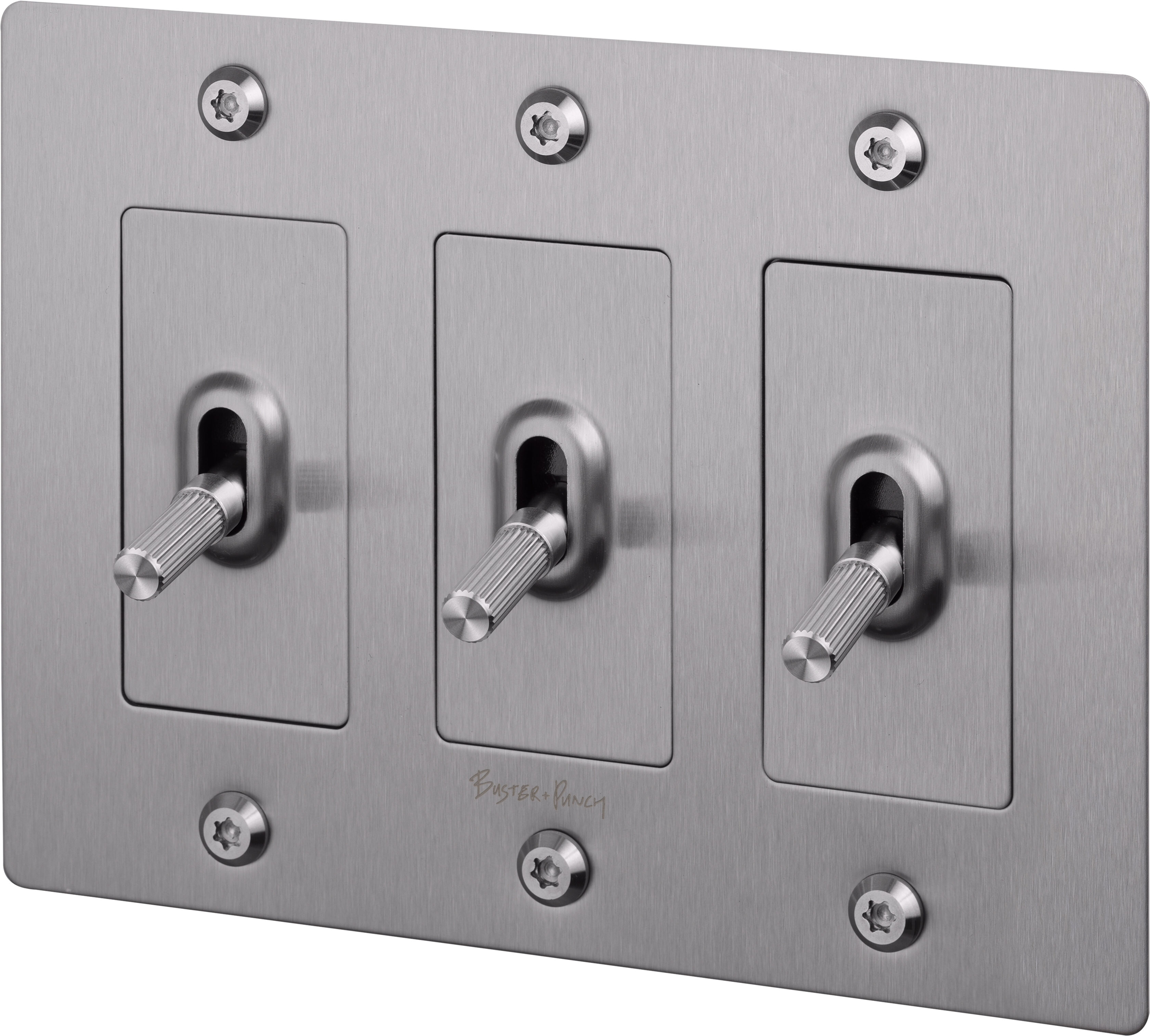 3G Toggle 120-277 Steel Light Switch