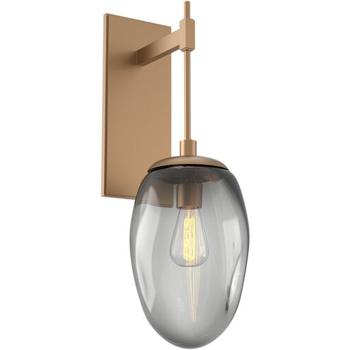 Meteo Incandescent 1 Light 8 inch Novel Brass Indoor Sconce Wall Light, Tempo Nebula
