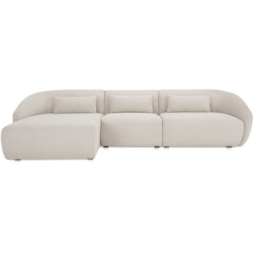 Amelia White Modular Left Sectional, Lounge