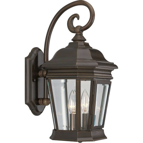 Donato 2 Light 17 inch Oil Rubbed Bronze Outdoor Wall Lantern