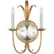 Chapman & Myers Gramercy LED 16 inch Gilded Iron Double Sconce Wall Light, Large