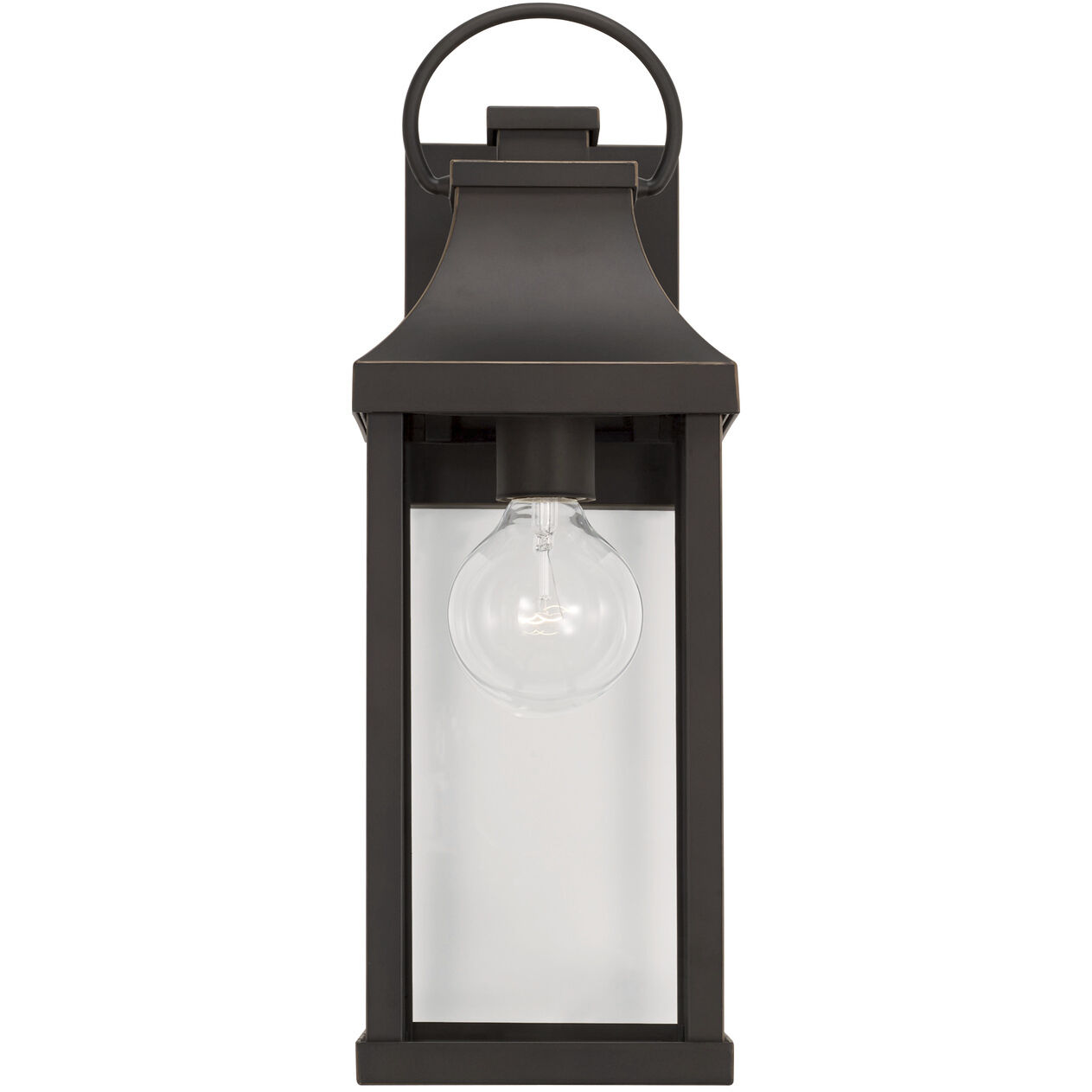 Bradford 1 Light 17 inch Oiled Bronze Outdoor Wall Lantern
