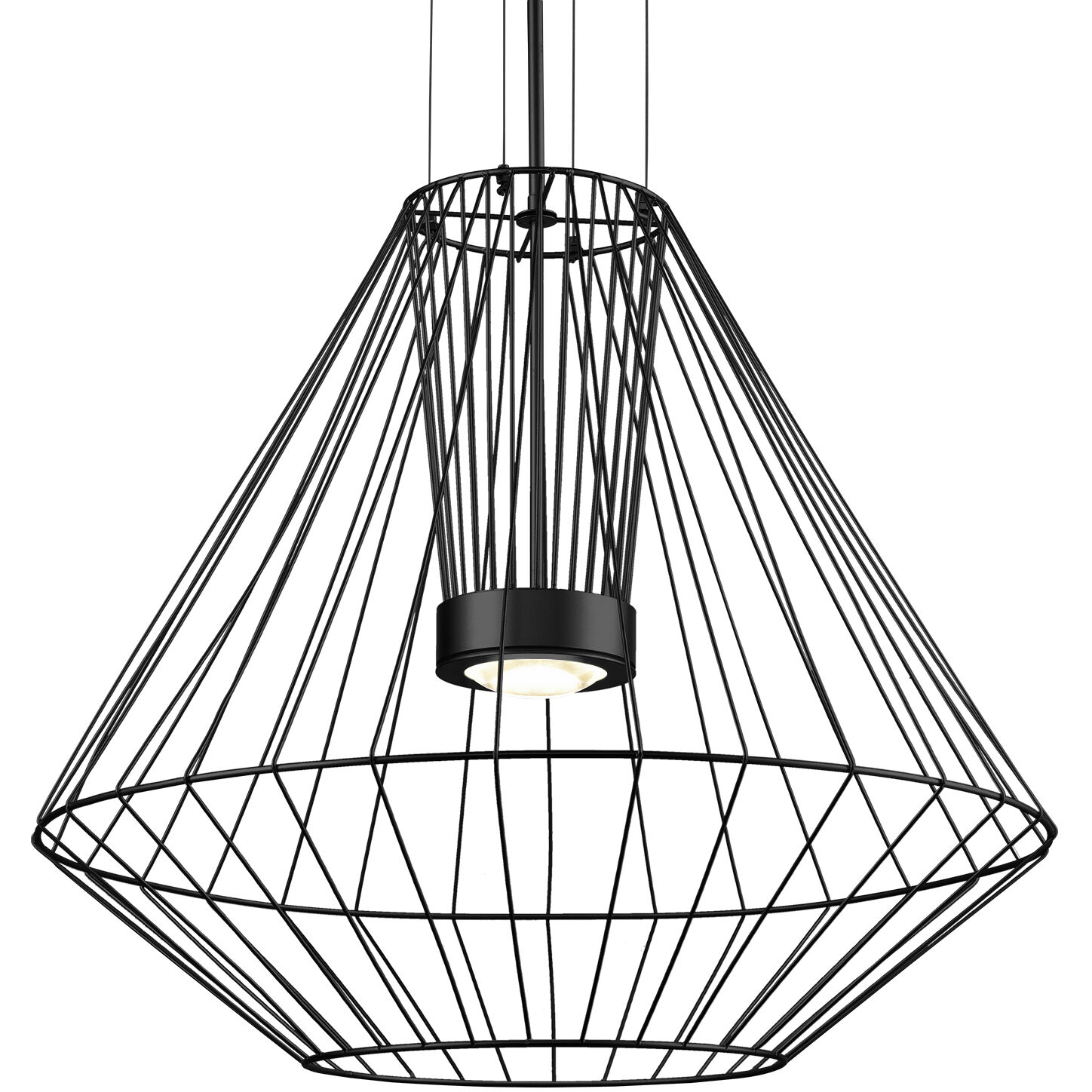 Arctic LED 27.5 inch Black Exterior Pendant