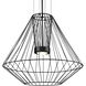 Arctic LED 27.5 inch Black Exterior Pendant