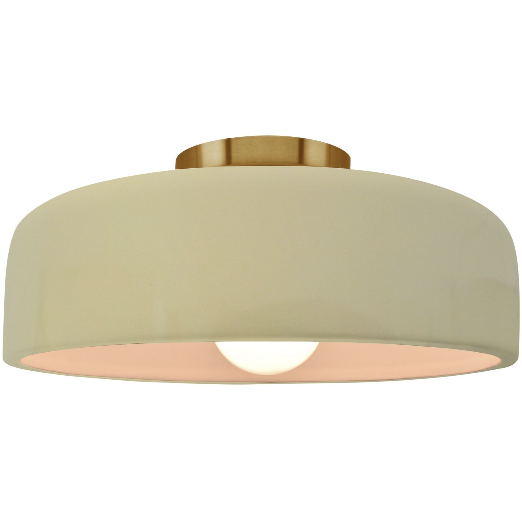 Radiance Collection - Spire Semi-Flush Ceiling Light, Form+Finish+Function