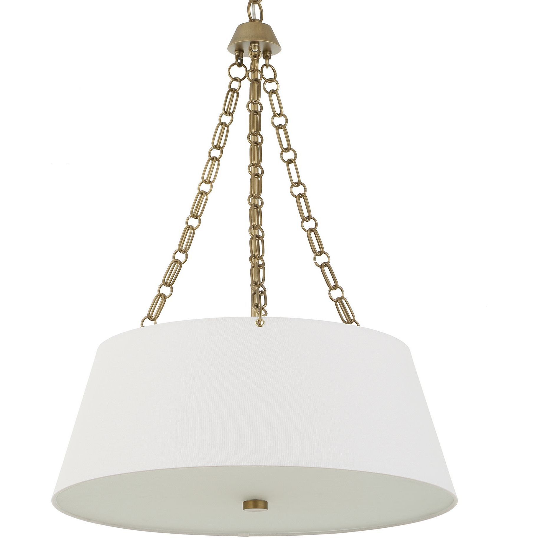 Andalucia 4 Light 24 inch Matte Brushed Gold Pendant Ceiling Light
