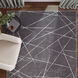 Livenza 36 X 24 inch Dark Grey Rug in 2 x 3