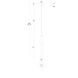 Ronda 1 Light 2 inch Weathered Brass Standard Pendant Ceiling Light