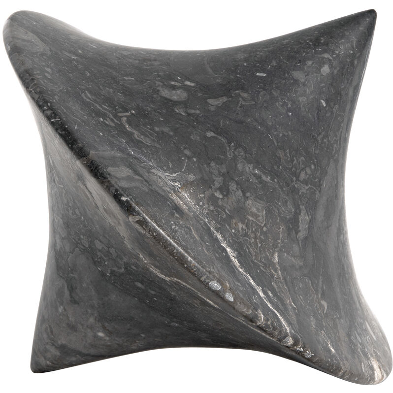 Simone Black Marble Object, Set of 2