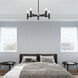 Copenhagen 5 Light 25 inch Black Chandelier Ceiling Light