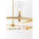 Tabitha 16 Light 34 inch Aged Brass Chandelier Ceiling Light