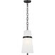 AH by Alexa Hampton Cordtlandt 1 Light 8 inch Aged Iron Pendant Ceiling Light