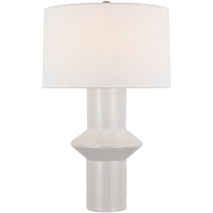 Paloma Contreras Maxime 26.25 inch 15.00 watt New White Table Lamp Portable Light, Medium