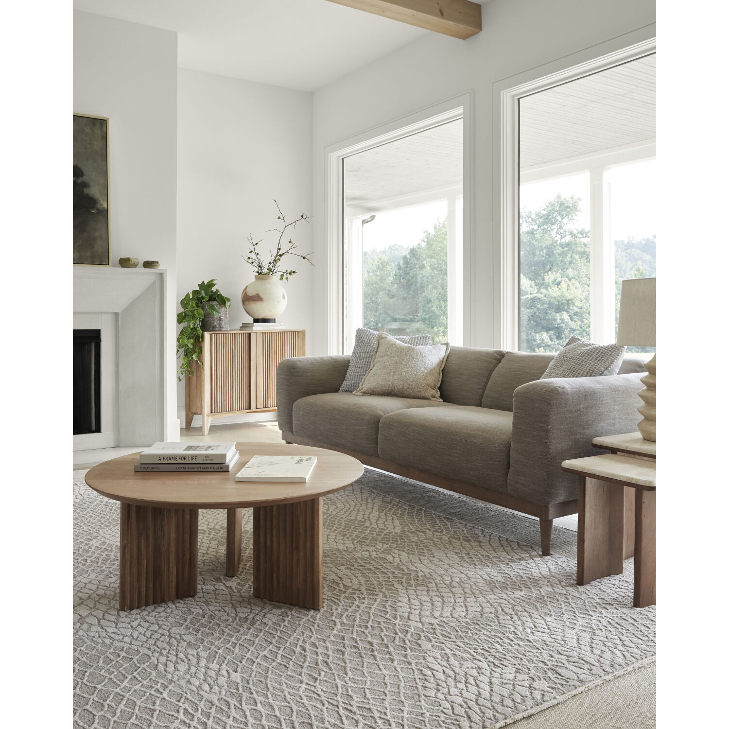 Strattan Light Brown / Gray Sofa