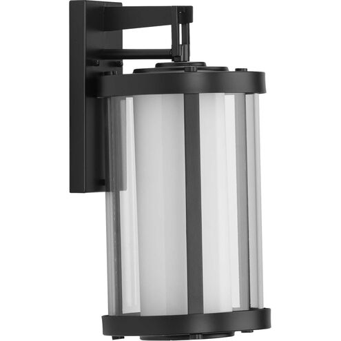 Irondale 1 Light 16 inch Matte Black Outdoor Wall Lantern, Medium