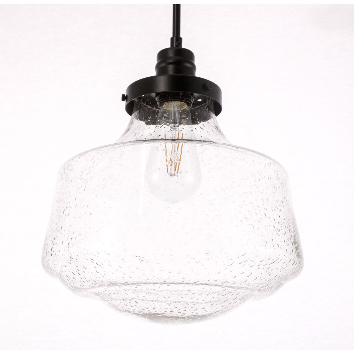Lyle 1 Light 11 inch Black Pendant Ceiling Light