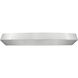 Quasars LED 20 inch Brushed Nickel Flush Mount Ceiling Light