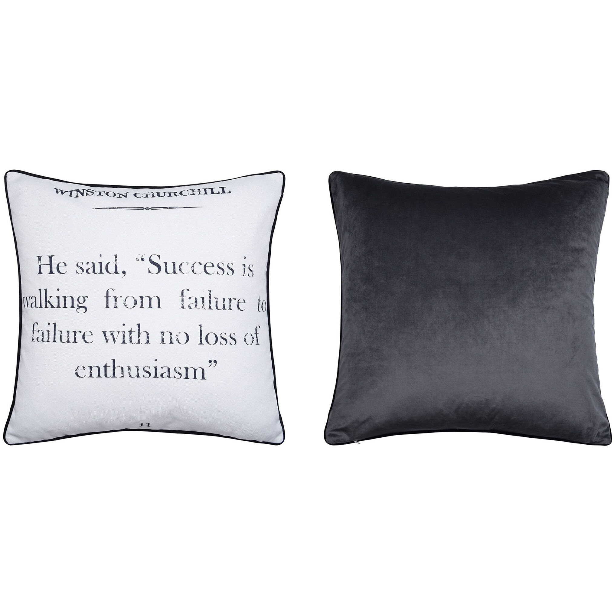 Dann Foley 24 inch White Throw Pillow