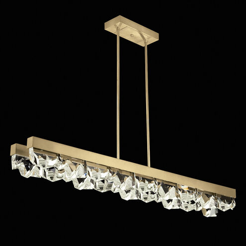Strata 6 Light 54.5 inch Gold Pendant Ceiling Light