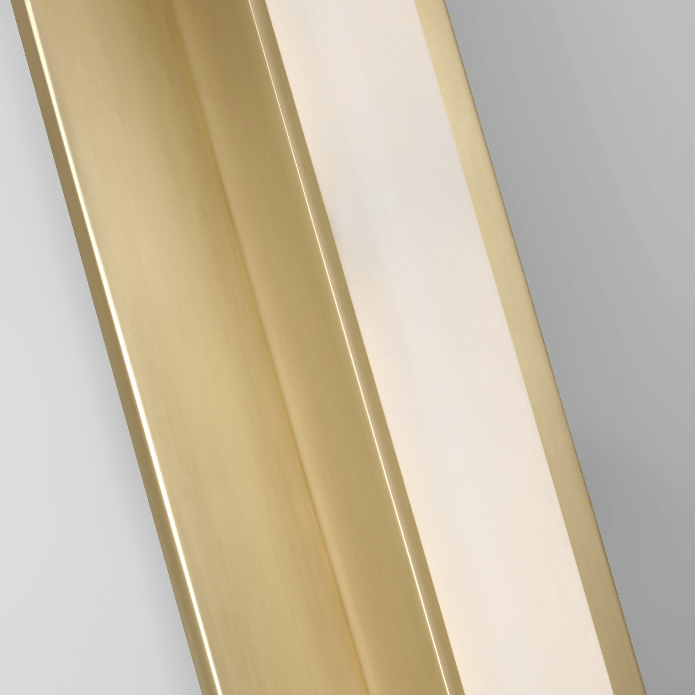 Kelly by Kelly Wearstler Linea Sconce Wall Light in Hand Rubbed Antique Brass