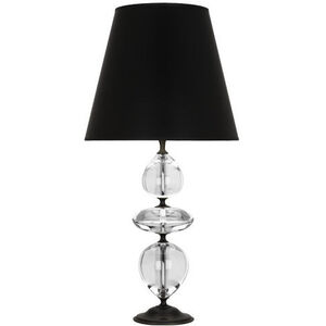 Williamsburg Orlando 31 inch 150.00 watt Deep Patina Bronze / Clear Crystal Table Lamp Portable Light