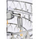 Mila 3 Light 16 inch Chrome Flush Mount Ceiling Light